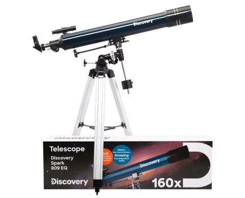 (CZ) Teleskop Discovery Spark 809 EQ z książką