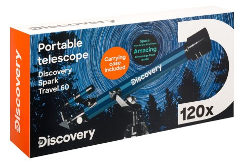 (CZ) Teleskop Discovery Spark Travel 60 z książką