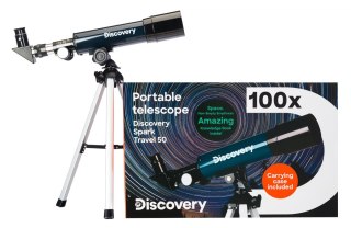 (IT) Teleskop Discovery Spark Travel 50 z książką