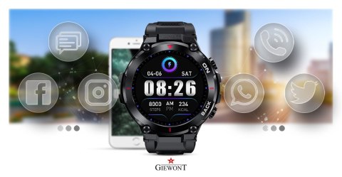 Smartwatch Giewont GW460-1 Czarny