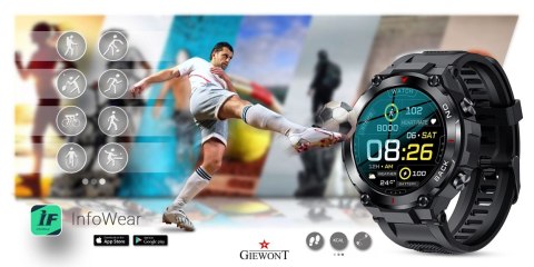 Smartwatch Giewont GW460-1 Czarny