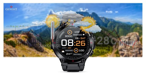 Smartwatch Giewont GW460-1 Czarny