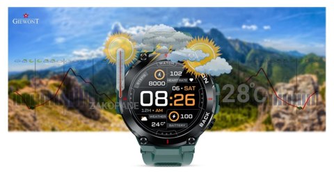 Smartwatch Giewont GW460-2 Zielony