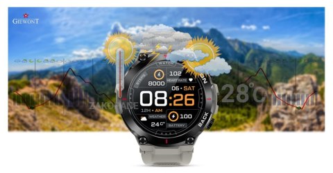 Smartwatch Giewont GW460-3 Szary