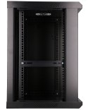 Extralink - szafka wisząca 19" 12U 600x600 Czarna