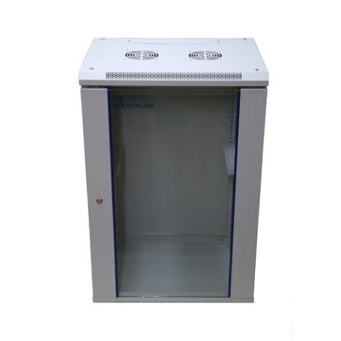 Extralink - szafka wisząca 19" 15U 600x450 Szara