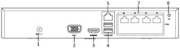 Rejestrator IP Hilook 4MP NVR-4CH-4MP/4P