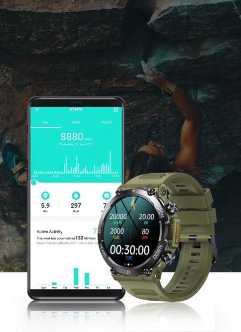 Smartwatch Gravity GT7-2 PRO