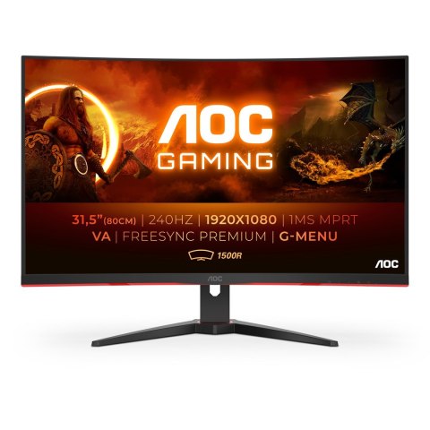 MONITOR AOC LED 32" C32G2ZE/BK