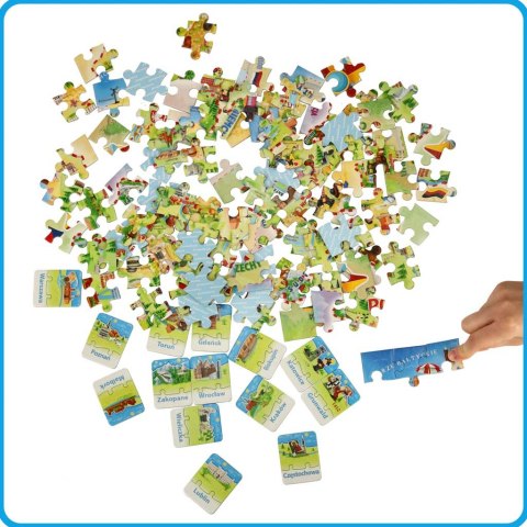 CASTORLAND Puzzle edukacyjne Mapa Polski