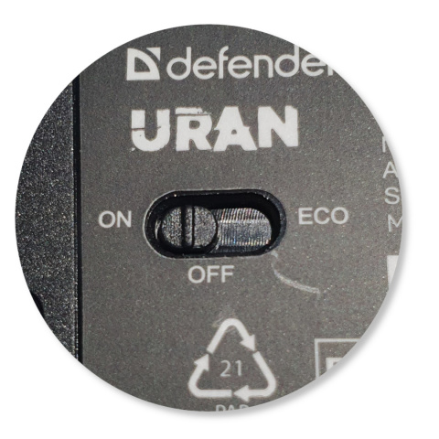 MYSZ DEFENDER GM-503 URAN OPTIC RF RGB 3200dpi 8P