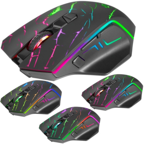 MYSZ DEFENDER GM-503 URAN OPTIC RF RGB 3200dpi 8P