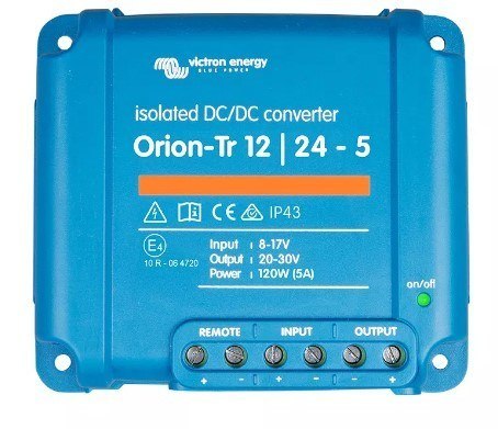 Przetwornica samochodowa Victron Energy Orion-Tr 12/24-5A 120 W (ORI122410110)