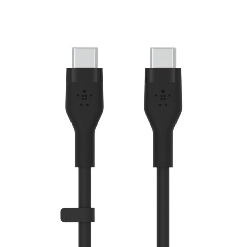 BELKIN KABEL USB-C - USB-C 2.0 SILICONE 2M CZARNY