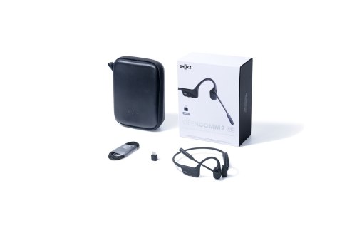 Słuchawki Shokz OpenComm2 UC (USB-C) Black