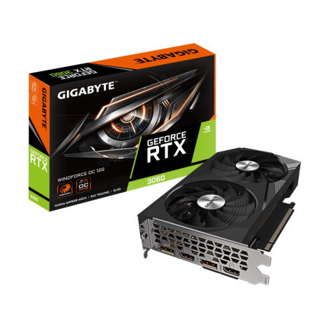 Karta graf. Gigabyte GeF RTX 3060 WINDFORCE OC 12G