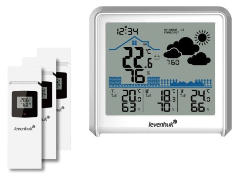 Stacja meteorologiczna Levenhuk Wezzer PLUS LP40