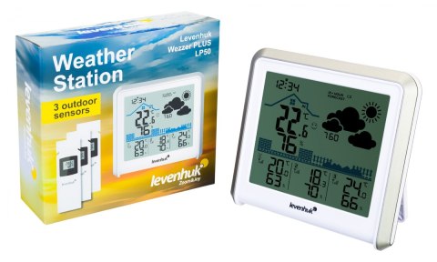 Stacja meteorologiczna Levenhuk Wezzer PLUS LP40