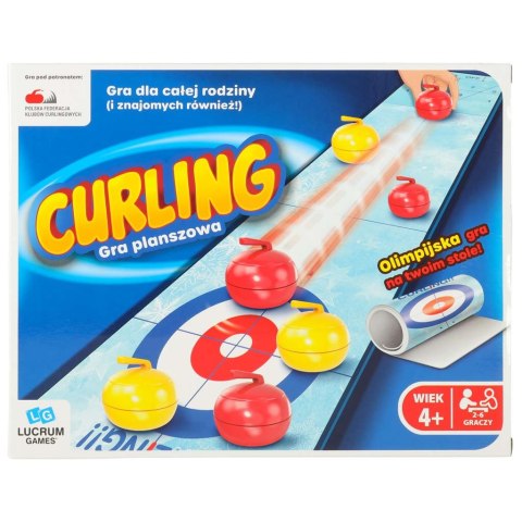 Curling gra planszowa zręcznościowa LUCRUM GAMES