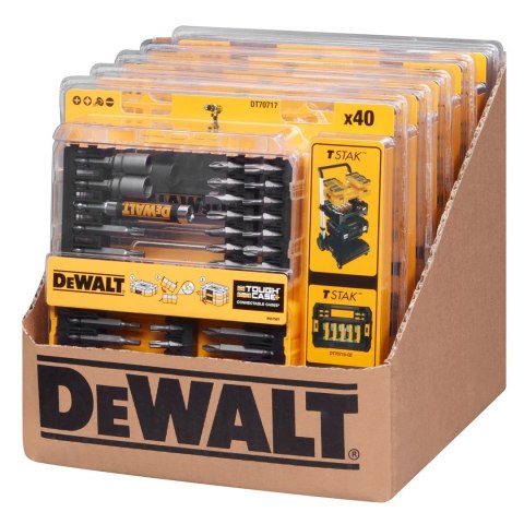 Zestaw końcówek 40 elem. DEWALT DT70717