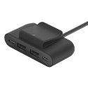 BELKIN HUB USB POWER EXTENDER 2XC 2XA 30W BLACK