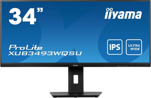 Monitor LED IIYAMA XUB3493WQSU-B5 34 cale Ultra Wide