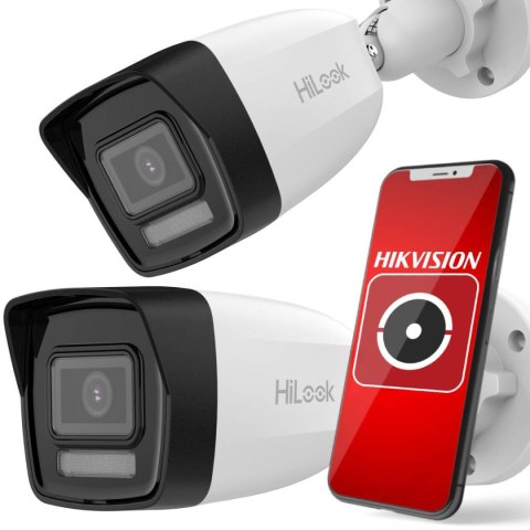 Zestaw monitoringu Hilook by Hikvision 2 kamer IP IPCAM-B2-30DL 1TB dysk