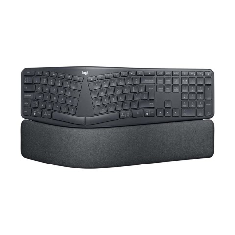 Klawiatura bezprzewodowa Logitech ERGO K860 SPLIT KEYBOARD FOR BUSINESS grafitowa