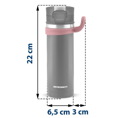 Termos próżniowy 450 ml BD-783 czarny