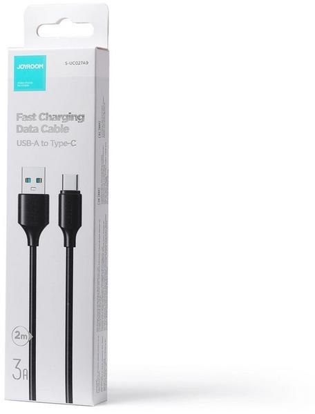 KABEL USB-A / USB-C Joyroom S-UC027A9 200cm 3A W OPLOCIE CZARNY