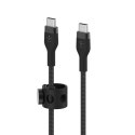 BELKIN KABEL USB-C 2.0 OPLOT SILICONE 2M CZARNY