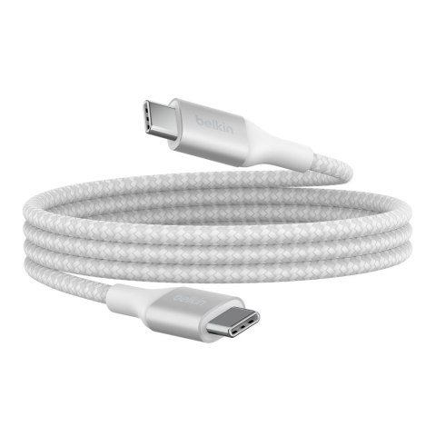 BELKIN KABEL BOOST CHARGE USBC-C 240W 1M, BIAŁY