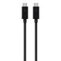 BELKIN THUNDERBOLT3 CABLE/USB-C-/USB-C 0.8M BLACK