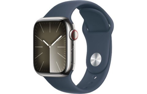 Watch Series 9 GPS + Cellular 41 mm APPLE watchOS Niebiesko-srebrny