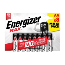 Bateria alkaliczna Energizer MAX AA / LR6 - 8 sztuk (blister)