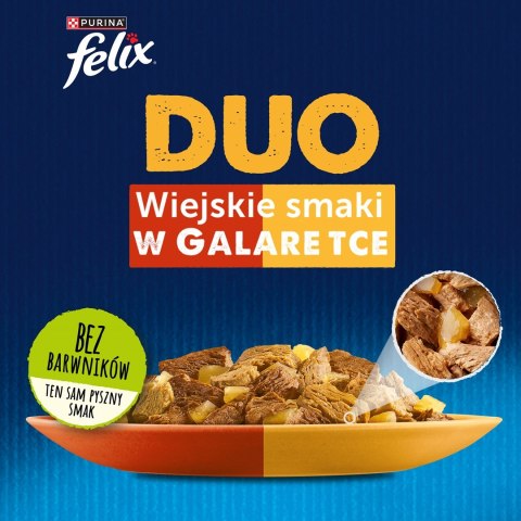 Karma Felix Fantastic Duo wiejskie smaki 12x85g