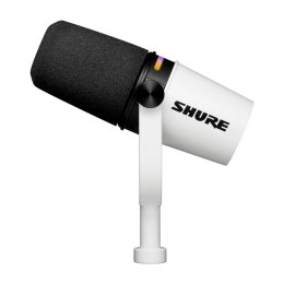 Shure MV7+-W - Mikrofon lektorski/wokalny ze złączem XLR/USB-C Białyv