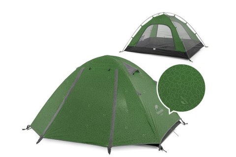 Naturehike Namiot P-Series 3 UV NH18Z033-P-Forest Green