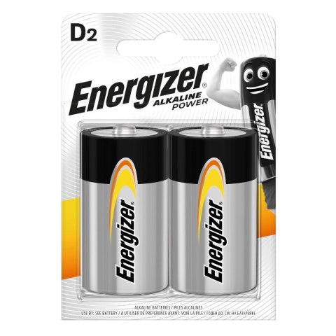 Bateria alkaliczna Energizer Alkaline Power D / LR20 - 2 sztuki (blister)