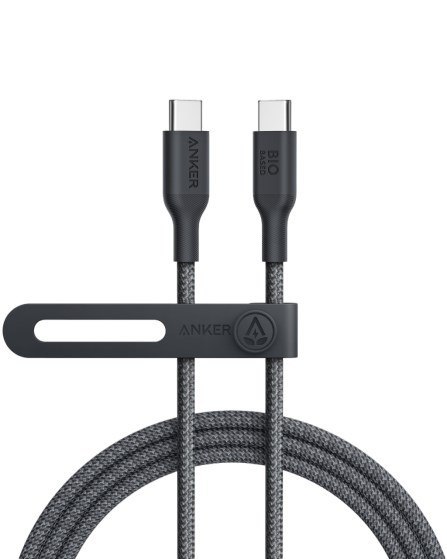 Kabel Anker 544 USB-C do USB-C Bio-Nylon 1.8m 140W czarny