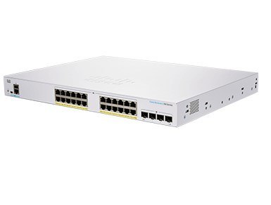 CBS350 Managed 24-port GE, Full PoE, 4x10G SFP+