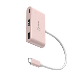 ECO-FRIENDLY USB-C TO HDMI USB/TYPE-A WITH POWER DELIVERY