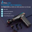 Extralink Massage Gun Lite | Pistolet do masażu | 3200 RPM, 6 końcówek wymiennych