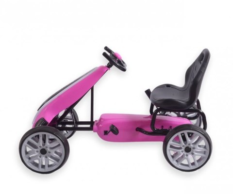 Milly Mally Gokart na pedały Power Pink