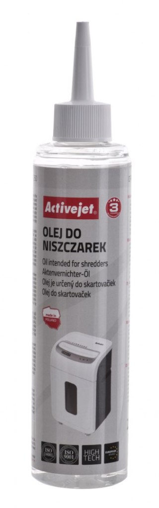 Activejet ASO-250 Olej do niszczarek 250ml