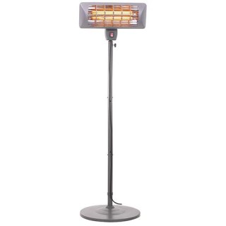 Camry Standing Heater CR 7737 Patio heater 2000 W Number of power levels 2 Suitable for rooms up to 14 m2 Grey IP24