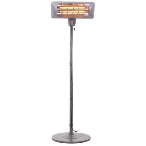 Camry Standing Heater CR 7737 Patio heater 2000 W Number of power levels 2 Suitable for rooms up to 14 m2 Grey IP24