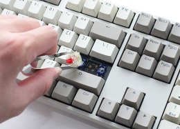 Ducky Origin Vintage Gaming Tastatur, Cherry MX-Speed-Silver (US)