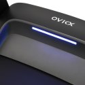 Bieżnia elektryczna, domowa OVICX Q2S PLUS bluetooth&app, 1-14km (srebrna) (WYPRZEDAŻ)