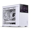 Jonsbo D31 MESH Screen Micro-ATX Gehäuse, Tempered Glass - weiß